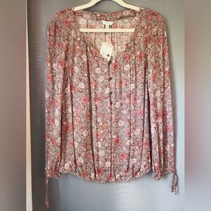 Womans Lucky Brand  blouse
